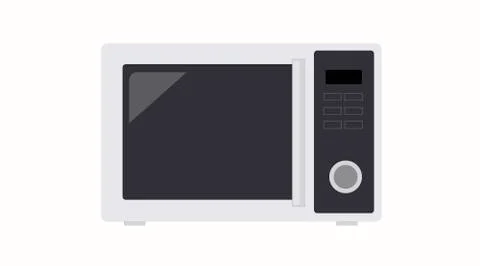 Microwave Stock Illustration