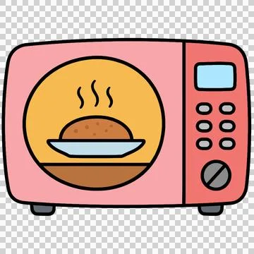 Microwave 스톡 일러스트