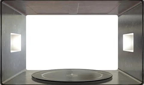 Microwave Interior Stock Illustration