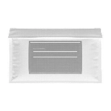 Microwave oven in halftone style on white background kitchen equipment dott.. Stock Illustration