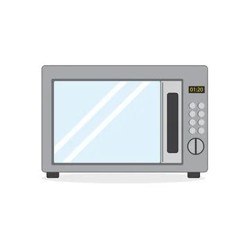 Microwave oven  Stock Illustration