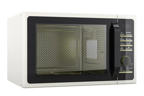 Microwave oven, microwave. 3D rendering Stock-Illustration