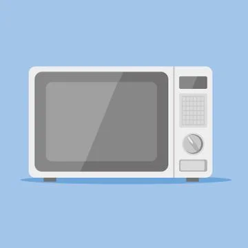 Microwave oven vector illustration isolated Stock Illustration