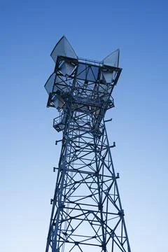 Microwave Tower Stock Photos