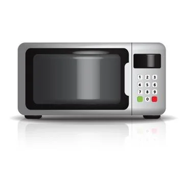 Microwave vector design. Stock Illustration