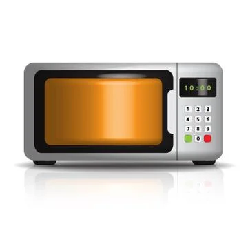 Microwave vector design Stock Illustration