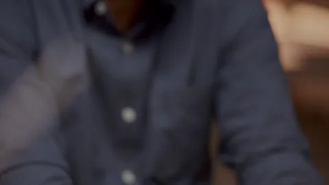 Mid-Aged Environmental Engineer Explaining Ideas to Colleagues at Office Meeting Stock Footage 300231455