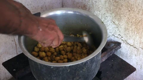 Mid Day meal on school Stock Footage 293060104