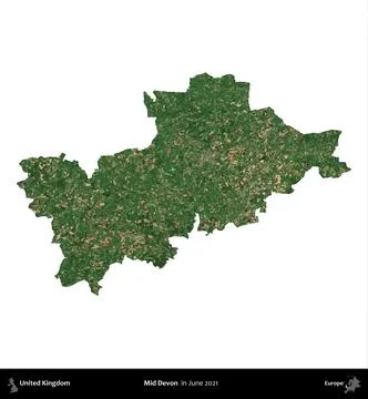 Mid Devon, United Kingdom, isolated on white. Sentinel. June 2021 스톡 일러스트