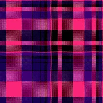 Mid fabric background check, rough plaid pattern tartan. Book texture texti.. Stock Illustration