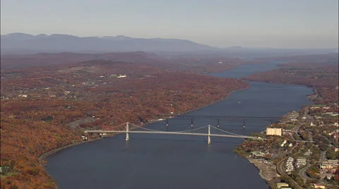 Mid Hudson Bridge Stock Footage 65425910