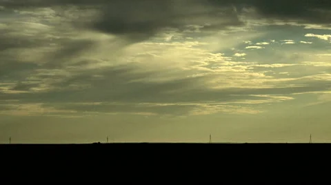 Mid-Layer CLouds Stock Footage 54747867