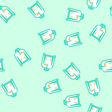 Mid layer fleece insulated vector seamless pattern 库存插图