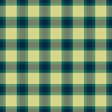 Mid seamless textile background, minimal fabric plaid texture. Sample tarta.. Stock Illustration