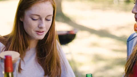 Mid-shot front view of cheerful group of coworkers going over details of new Stock Footage 278022539