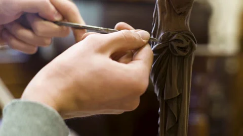 Mid-shot front view of diverse group of coworkers exchanging ideas and Stock Footage 278015083