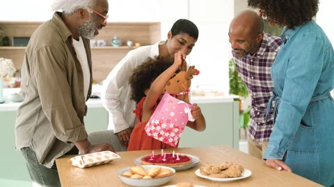 Mid-shot side view of diverse group of coworkers chatting in company hallway Stock Footage 278035772
