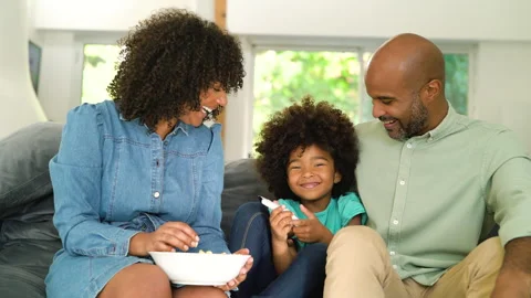 Mid-shot side view of diverse group of coworkers chatting in company hallway Stock Footage 278038751