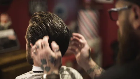 Mid-shot side view of unrecognizable woman's hands touching laptop's touchpad Stock Footage 277978338