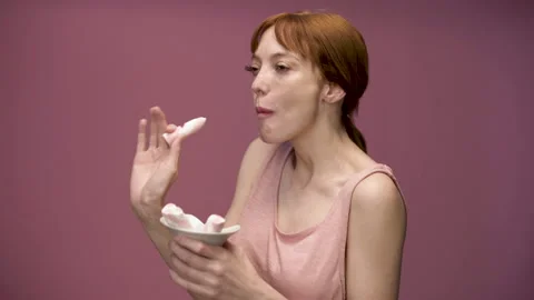 Mid-shot side view of unrecognizable woman's hands touching laptop's touchpad Stock Footage 277984952