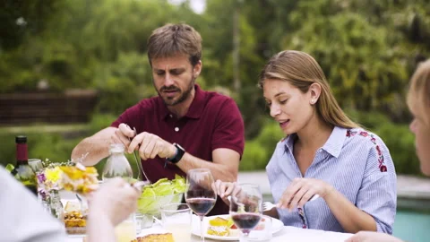 Mid-shot side view of unrecognizable person's hands touching and tapping on Stock Footage 277987474