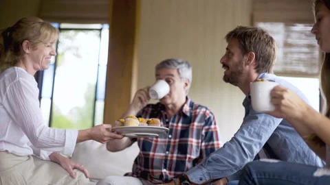Mid-shot side view of unrecognizable person's hands touching and tapping on Stock Footage 277991977