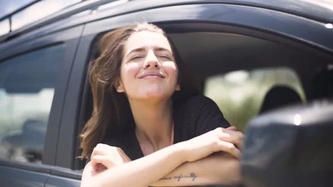 Mid-shot side view of unrecognizable person's hands touching and tapping on Stock Footage 277994283