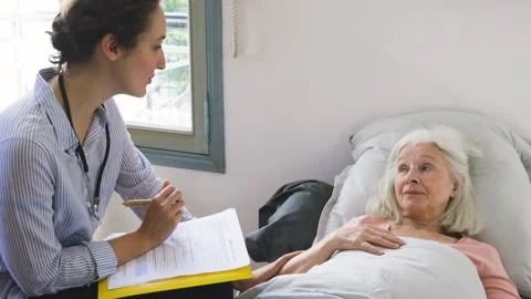 Mid-shot side view of unrecognizable person's hands holding cell phone and Stock Footage 278013280