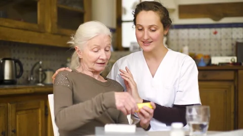 Mid-shot side view of unrecognizable person's hands holding cell phone and Stock Footage 278014495