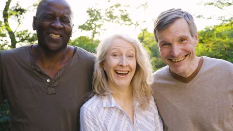 Mid-shot view of diverse group of coworkers sharing ideas for company project Stock Footage 278045274