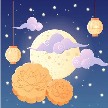 Chinese Lantern Illustrations ~ Chinese Lantern Vectors