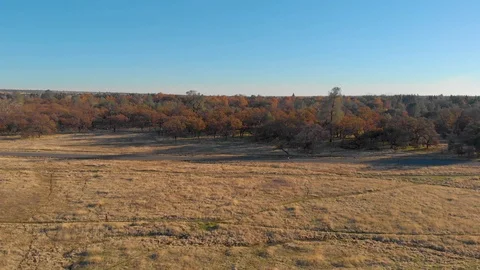 MIDDAY AERIAL FLATLANDS 02 Stock Footage 100052779