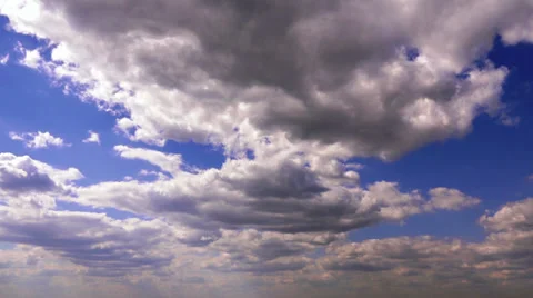 Midday clouds extra long timelapse Stock Footage 37269433