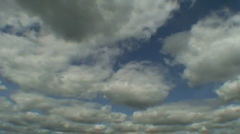 Midday clouds time-lapse 11 Stock Footage 81732