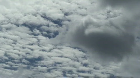 Midday clouds time-lapse 13 Stock Footage 83754