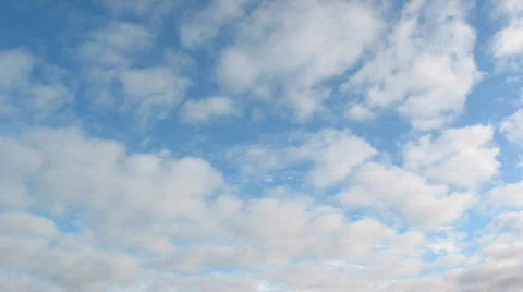 Midday clouds time-lapse 26 Video stock 88669