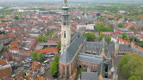 Middelburg, Netherlands Stock Footage 281264746