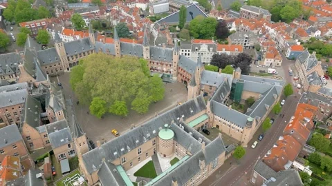 Middelburg, Netherlands Stock Footage 281264751