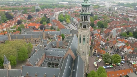Middelburg, Netherlands Stock Footage 281264882
