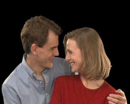 Middle Age Couple Smiling Stock Footage 754845