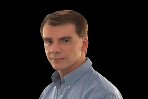 Middle Age Man Smiling Stock Footage 754840