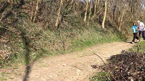 Middle Aged Couple Jogging In Park 動画素材 47485463