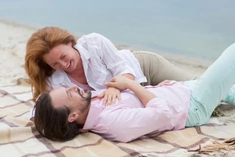 Middle-aged couple Stock-Fotos