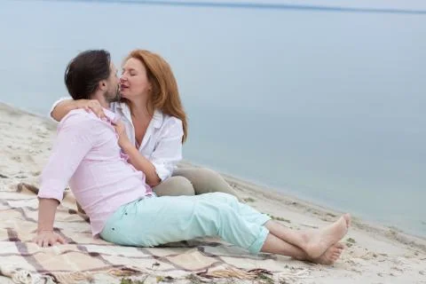 Middle-aged couple Stock Photos
