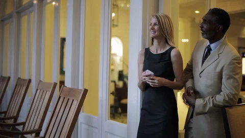 Middle-aged friends talking. 스톡 동영상 88369875