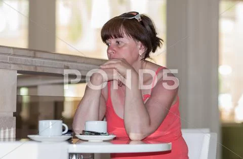 Middle-aged woman Stock Photos