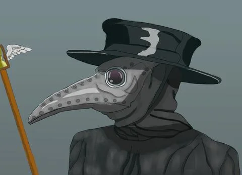 Middle ages doctor Stock Illustration