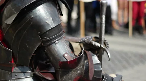 Middle Ages Knight Stock Footage 41468961