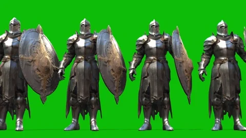 Middle Ages Soldier Stock Footage 294720225