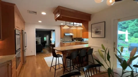 Middle Class Home Interior with no fancy items but well decorated Basic Kitch 스톡 동영상 274994719